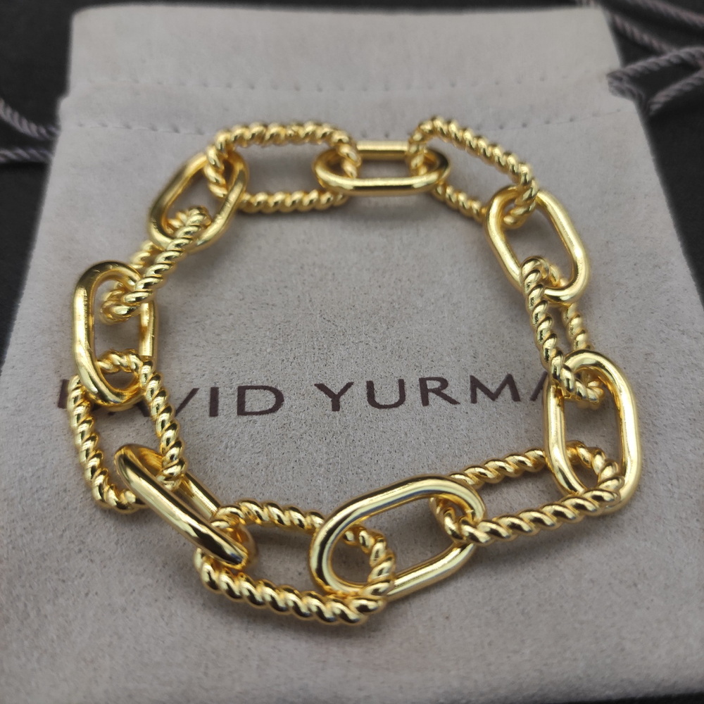 David Yurman Madison Chain Gold Bracelet